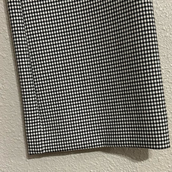 Zara Basic Collection Black and White Checkered pants - Picture 5 of 5